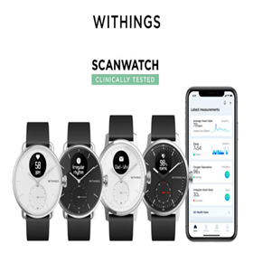 Withings  ScanWatch  混合式智能手表