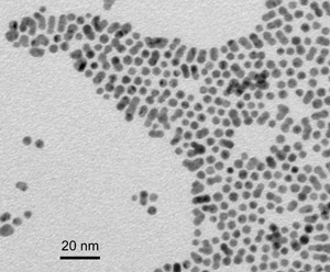 3-5 nm 十二烷硫醇功能化金（平均核心直径 4.08 ± 0.76 nm）