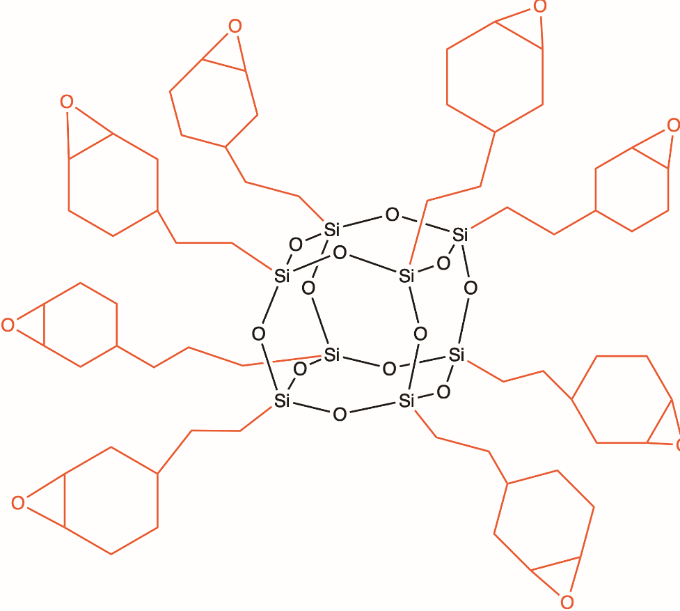 EP0408.01.30 – Epoxycyclohexyl ethyl POSS cage mixture 30% PGMEA