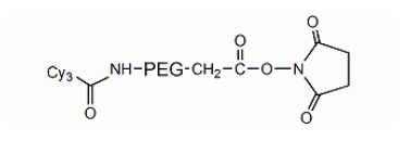 Cy3 PEG NHS