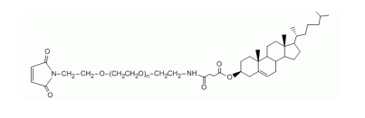 Cholesterol PEG Maleimide, CLS-PEG-Mal