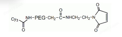 Cy3 PEG Maleimide, Cy3-PEG-Mal