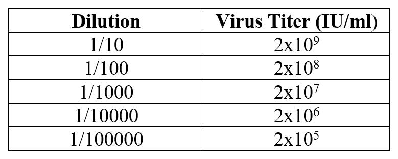 慢病毒qPCR滴度试剂盒（Lentivirus qPCR Titer Kit）