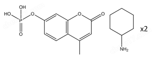 酶底物（4-Methylumbelliferyl phosphate, bis(cyclohexylammonium) salt, trihydrate)