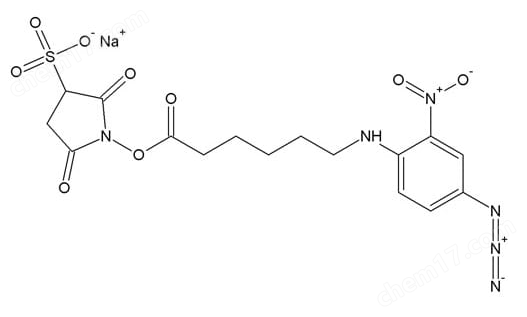 Sulfo SANPAH (Sulfosuccinimidyl 6-(4'-azido-2'-nitrophenylamino) hexanoate)