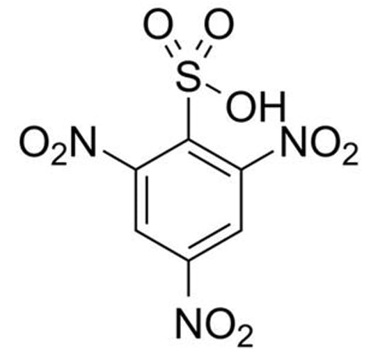 TNBS (2,4,6-trinitrobenzene sulfonic acid) ; 1% Solution in methanol (CAS# 2508-19-2; F.W. 293.17)