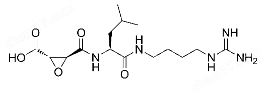 E-64 (N-(N-(L-3 Trans-carboxirane-2-carbonyl)-L-leucyl)-agmatine)