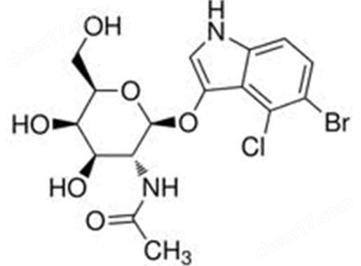 酶底物（5-Bromo-4-chloro-3-indoxyl-N-acetyl-beta-D-galactosaminide)