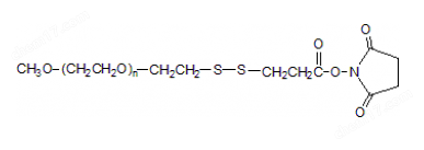 Methoxy PEG dithiol NHS